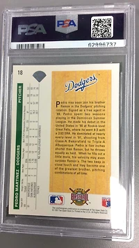 1992 Upper Deck 18 Pedro Martinez PSA 10