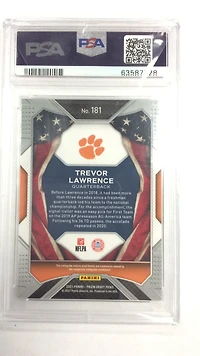 2021 Panini Prizm Draft Picks Trevor Lawrence PSA 10