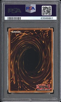2003 Yu-gi-oh! Mfc-magician's Force 000 Dark Magician Girl PSA