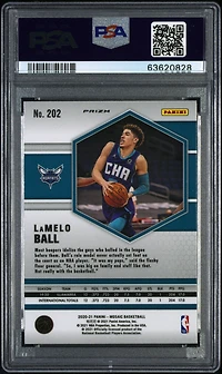 2020 Panini Mosaic 202 Lamelo Ball Reactive PSA