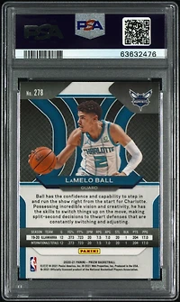 2020 Panini Prizm 278 Lamelo Ball PSA