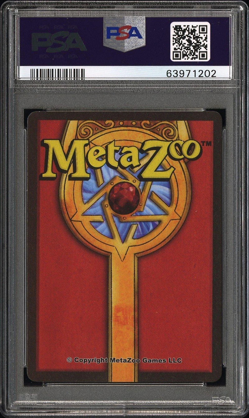 2020 Metazoo Promo 3 Abominable Snowman-holo Cryptid Nation Christmas PSA 9