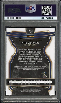 2020 Panini Select 5 Pete Alonso PSA 10