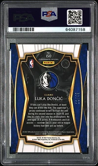 2020 Panini Select 150 Luka Doncic PSA 10