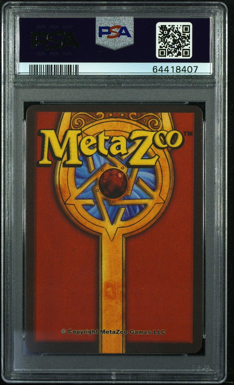 2021 Metazoo Cryptid Nation 4 Bigfoot PSA 9