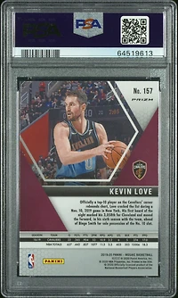 2019 Panini Mosaic 157 Kevin Love Genesis PSA 10
