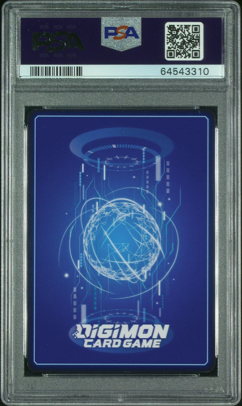 2022 Digimon Promo 047 Aeroveedramon Zero Next Adventure Prerelease-participation PSA 8