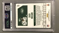 2021 Panini Phoenix 102 Zach Wilson Fire Burst PSA 9