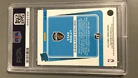 2021 Panini Donruss 225 Evan Mobley Holo Green/yellow Laser PSA 9