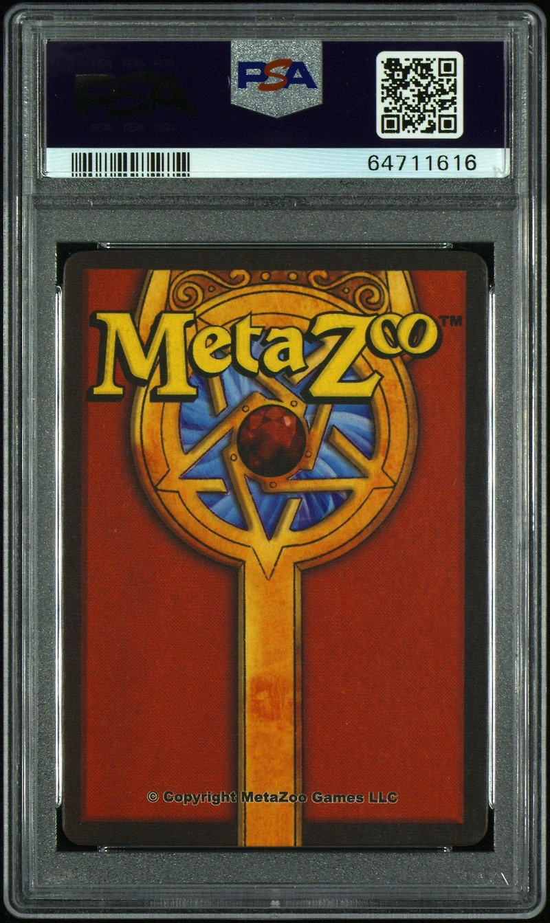 2021 Metazoo Cryptid Nation 11 Loveland Frogman-holo 1st Edition PSA 10