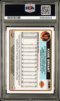 2006 Topps Chrome 129 Kobe Bryant PSA 9