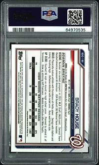 2021 Bowman Draft Chrome Sapphire Edition Bdc186 Brady House PSA 10
