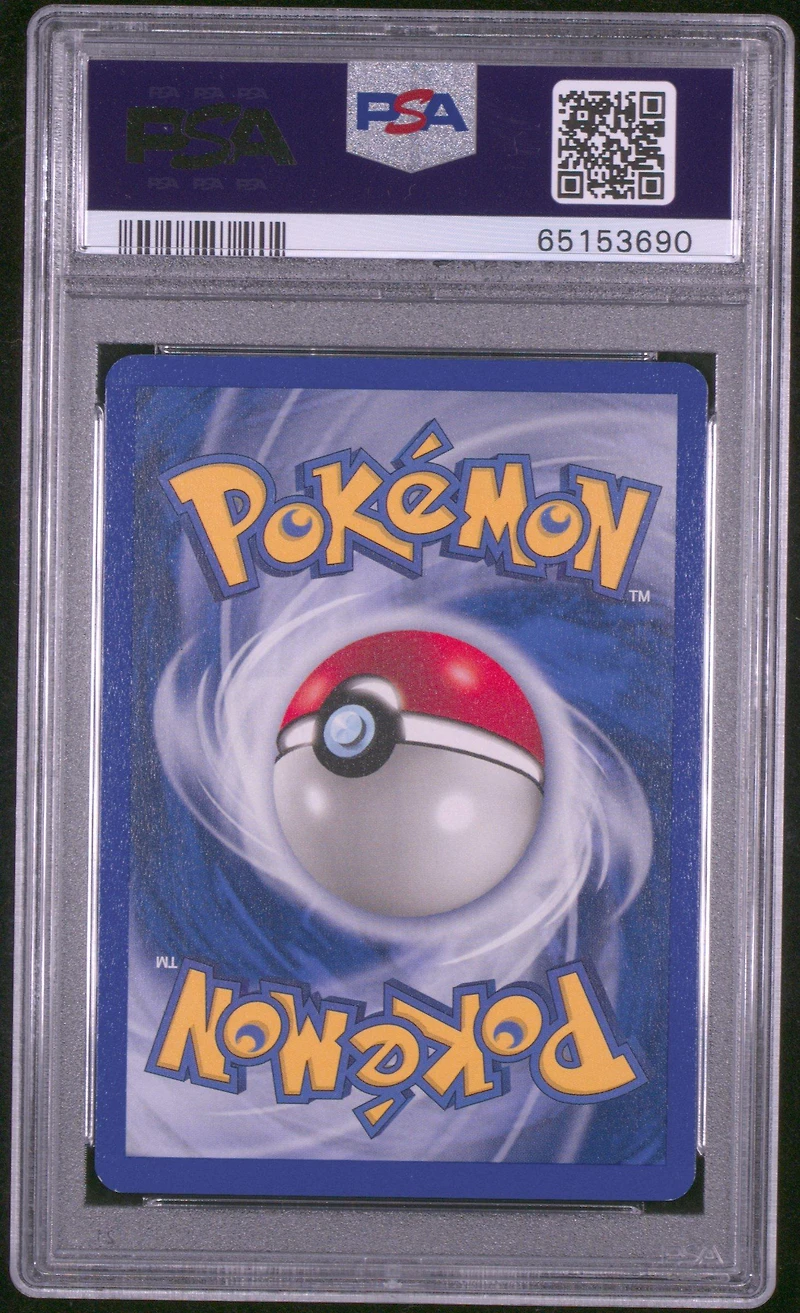 2002 Pokemon Legendary Collection 9 Dark Vaporeon-reverse Foil PSA 8