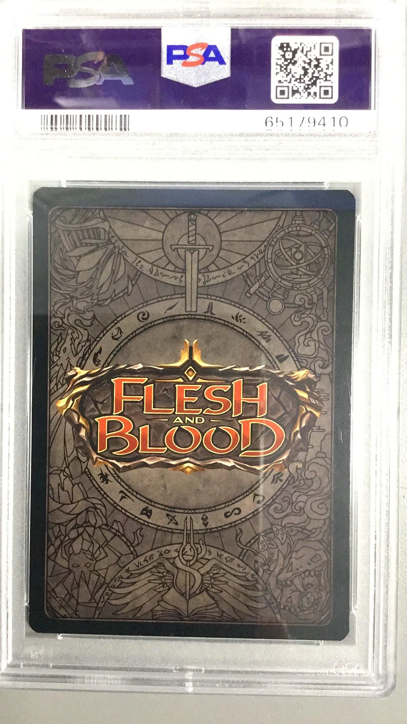 2022 Flesh And Blood Everfest 1st Edition 000 Grandeur Of Valahai Cold Foil PSA 10