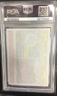 2004 Bazooka Comics 10 Lebron James PSA 10