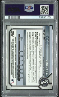 2022 Bowman Chrome Prospect Autographs Cpals Lenyn Sosa PSA 10