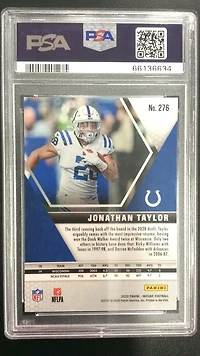 2020 Panini Mosaic 276 Jonathan Taylor PSA 10