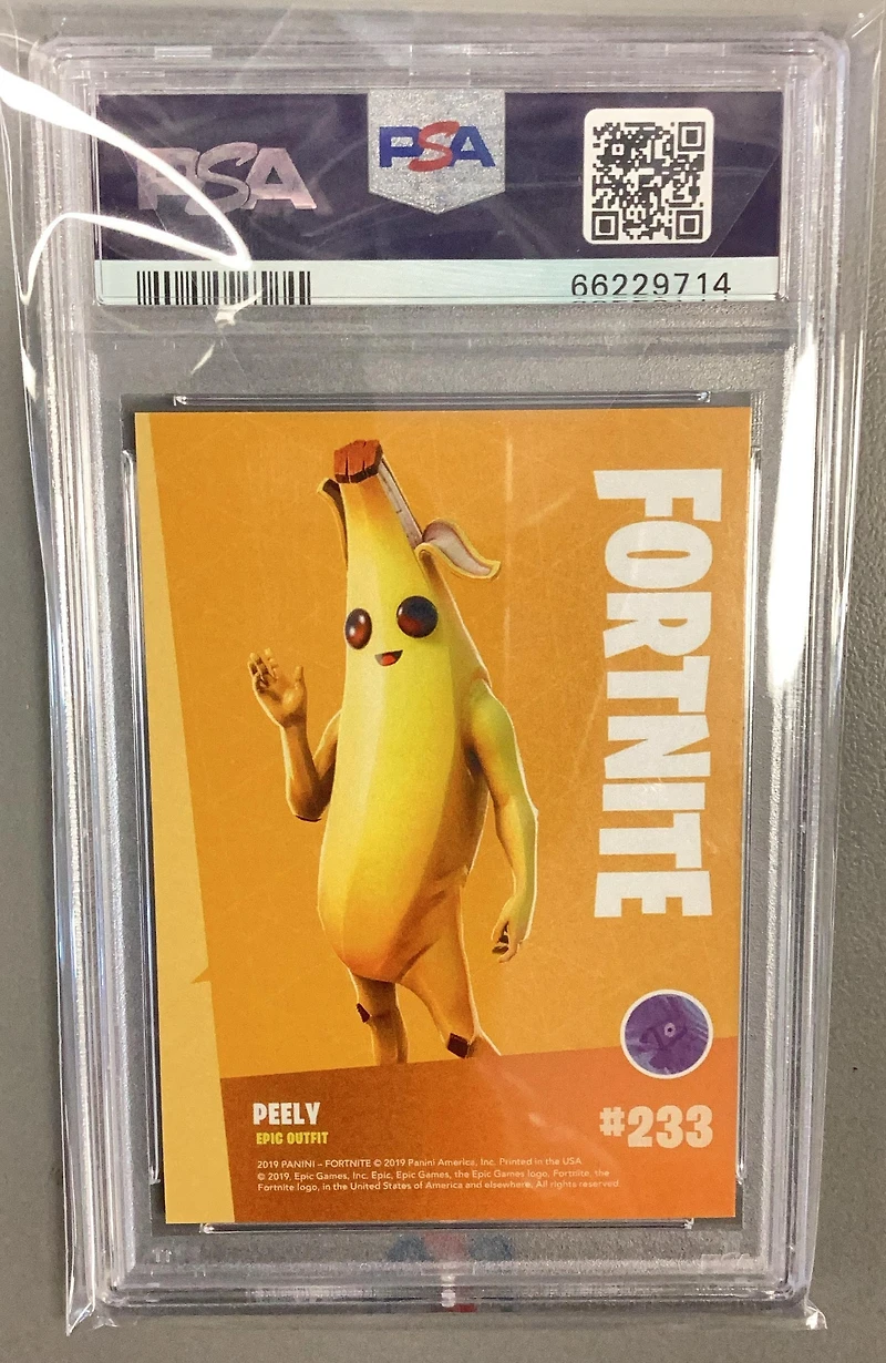 2019 Panini Fortnite 233 Peely PSA 10
