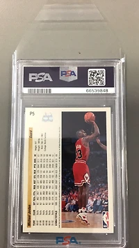 1992 Upper Deck Mcdonald's P5 Michael Jordan PSA
