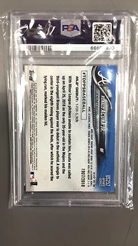 2018 Topps Update Us252 Ronald Acuna Jr. PSA 10
