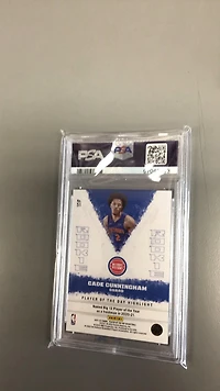 2021 Panini Nba Player Of The Day 51 Cade Cunningham Moon Lava PSA 9