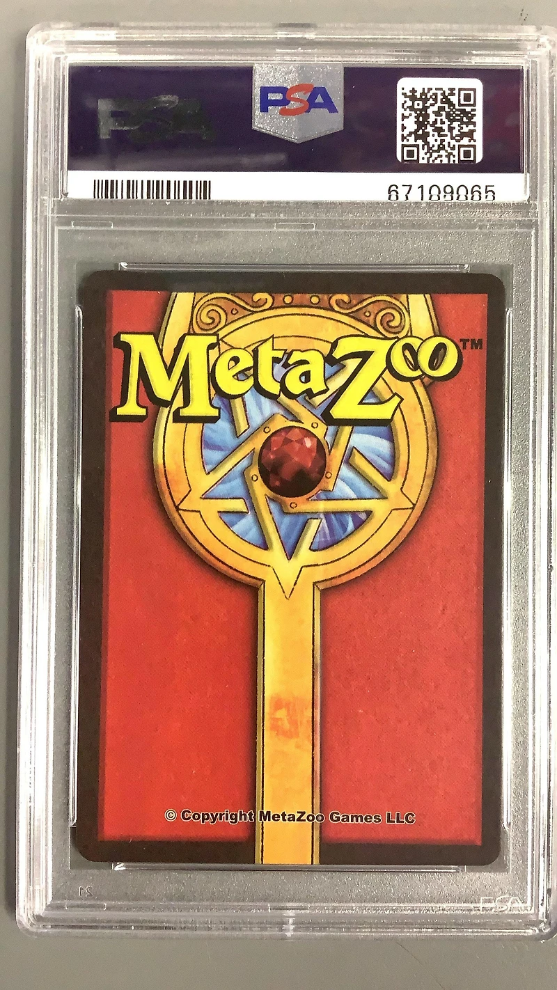 2021 Metazoo Nightfall 5 Wendigo-reverse Holo 1st Edition PSA 9