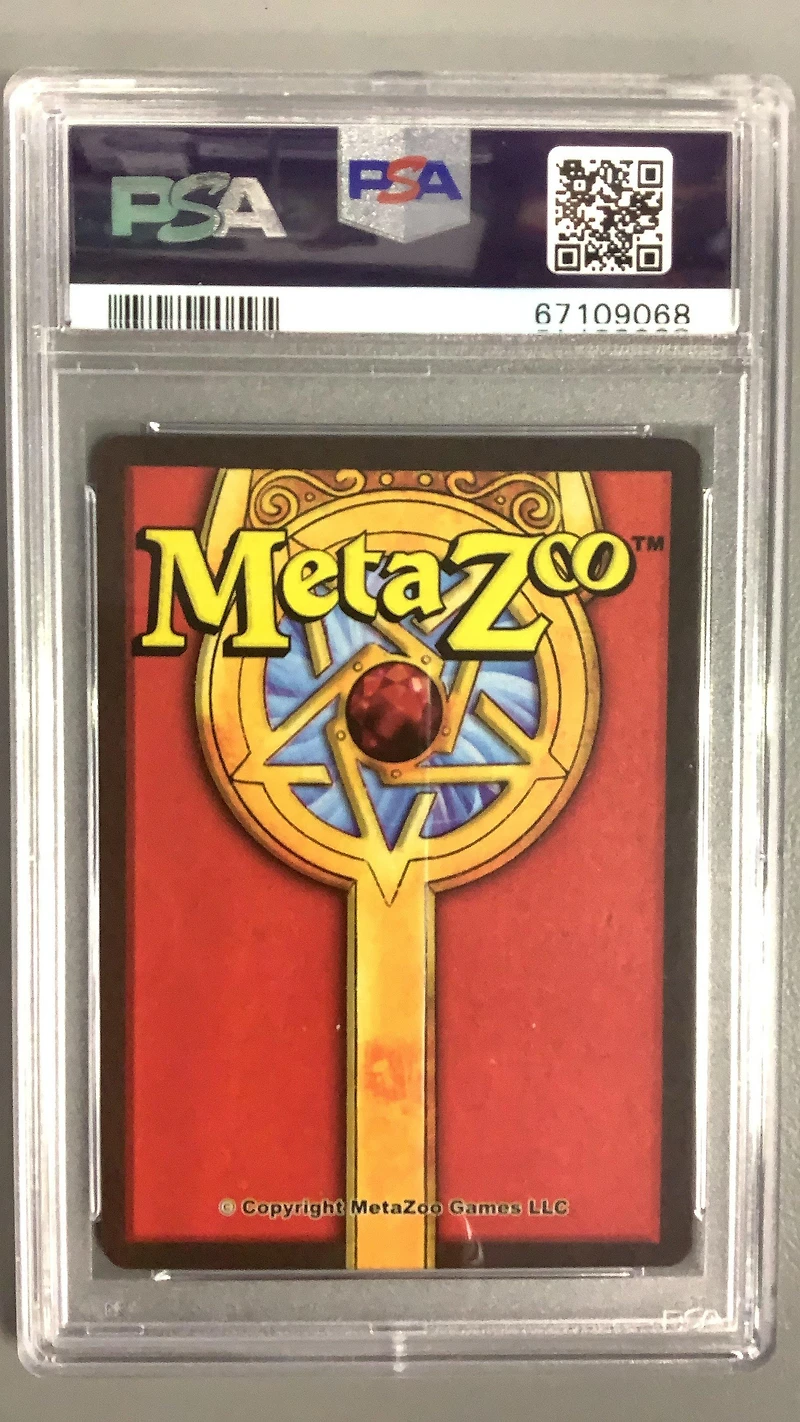 2022 Metazoo Wilderness 77 Crazy Critter Of Bald Mountain-reverse Holo 1st Edition PSA 9