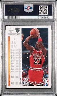 1991 Upper Deck Promos 1 Michael Jordan PSA
