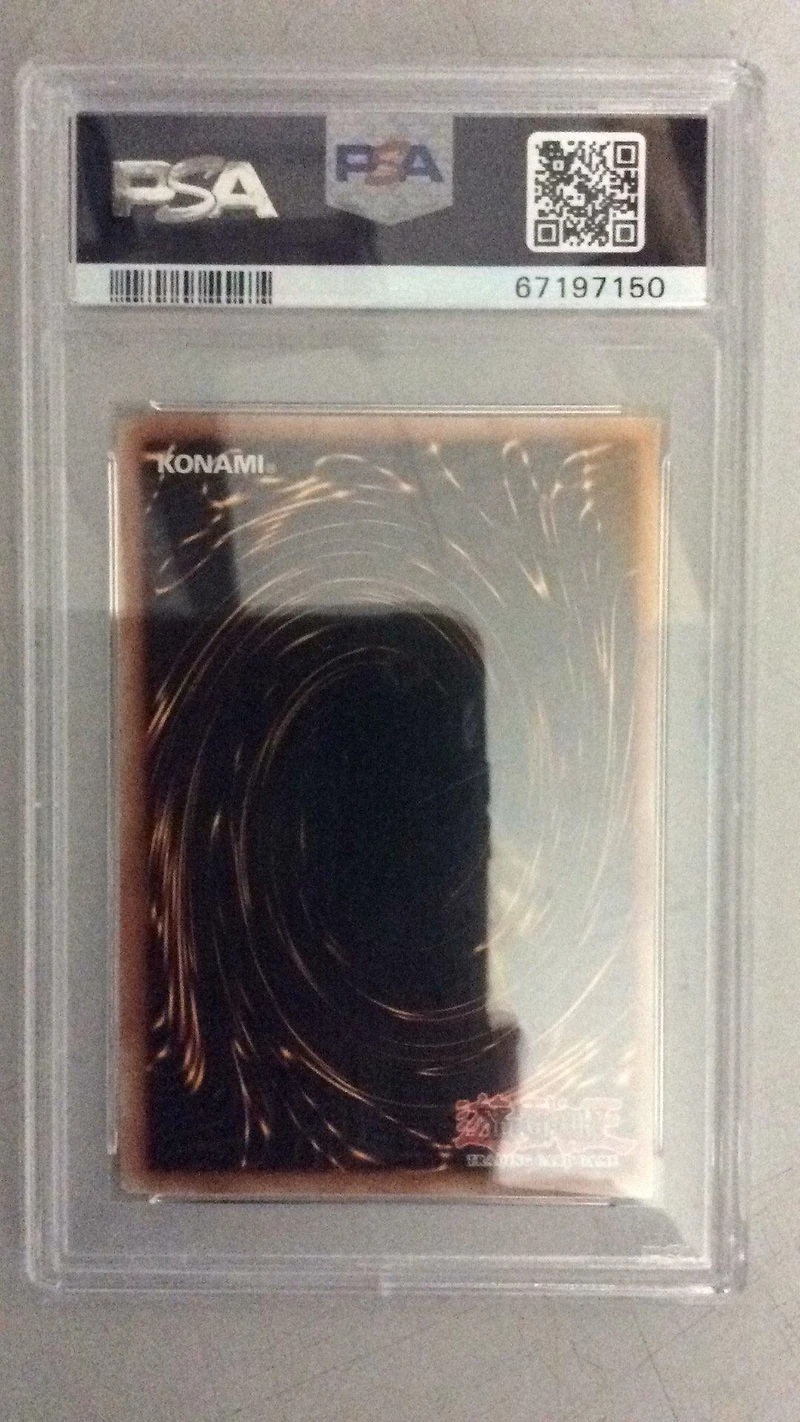 2003 Yu-gi-oh! Lon-labyrinth Of Nightmare 050 Mage Power 1st Edition PSA 9