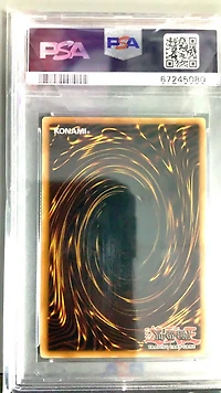 2004 Yu-gi-oh! Sod-soul Of The Duelist En007 Horus The Black Flame Dragon Lv6 1st Edition PSA 10