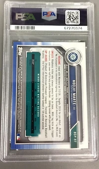 2019 Bowman Prospects Chrome 97 Noelvi Marte PSA 10