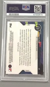 2021 Topps Now Mls 57 Quinn Sullivan PSA 10