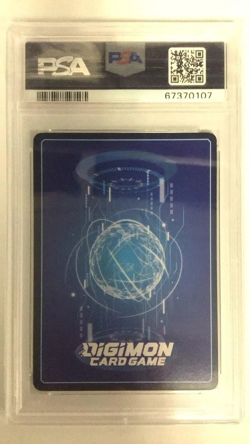 2021 Digimon Booster Double Diamond 112 Beelstarmon Alternate Art PSA 9