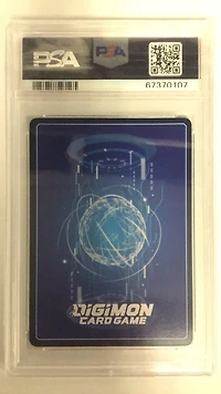 2021 Digimon Booster Double Diamond 112 Beelstarmon Alternate Art PSA 9
