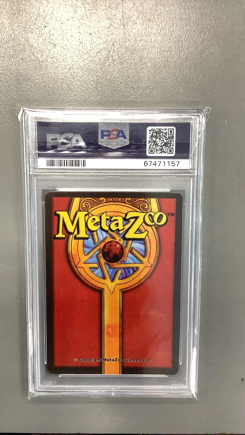 2021 Metazoo Cryptid Nation 38 Medium's Third Eye-holo 1st Edition PSA 9