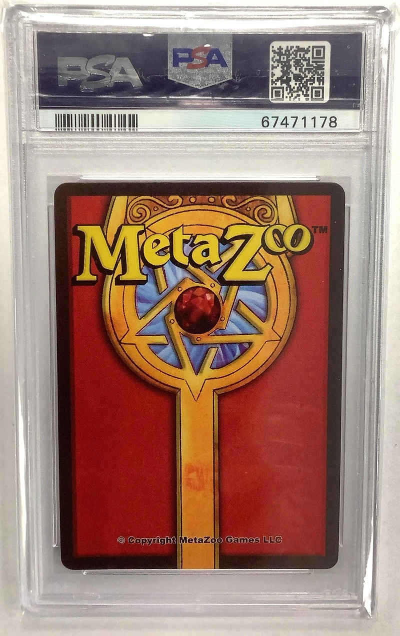 2022 Metazoo Wilderness 12 Dragon Of Oconto Falls-holo 1st Edition PSA 9