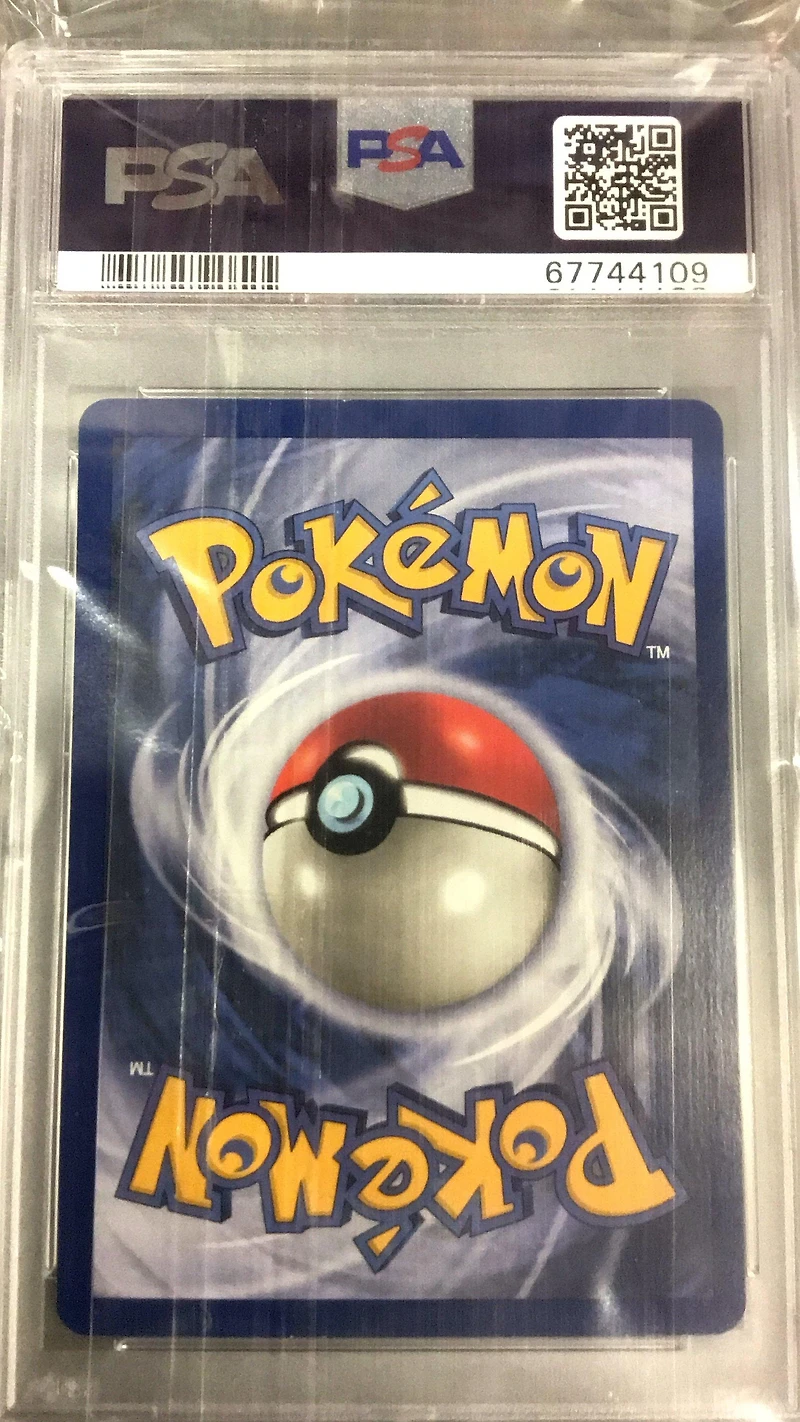 1999 Pokemon German 3 Chaneira-holo 1st Edition PSA 8