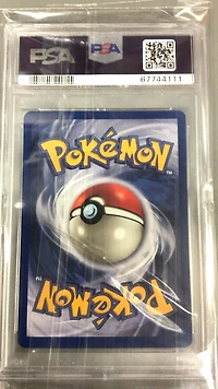 1999 Pokemon German 7 Nockchan-holo 1st Edition PSA 8