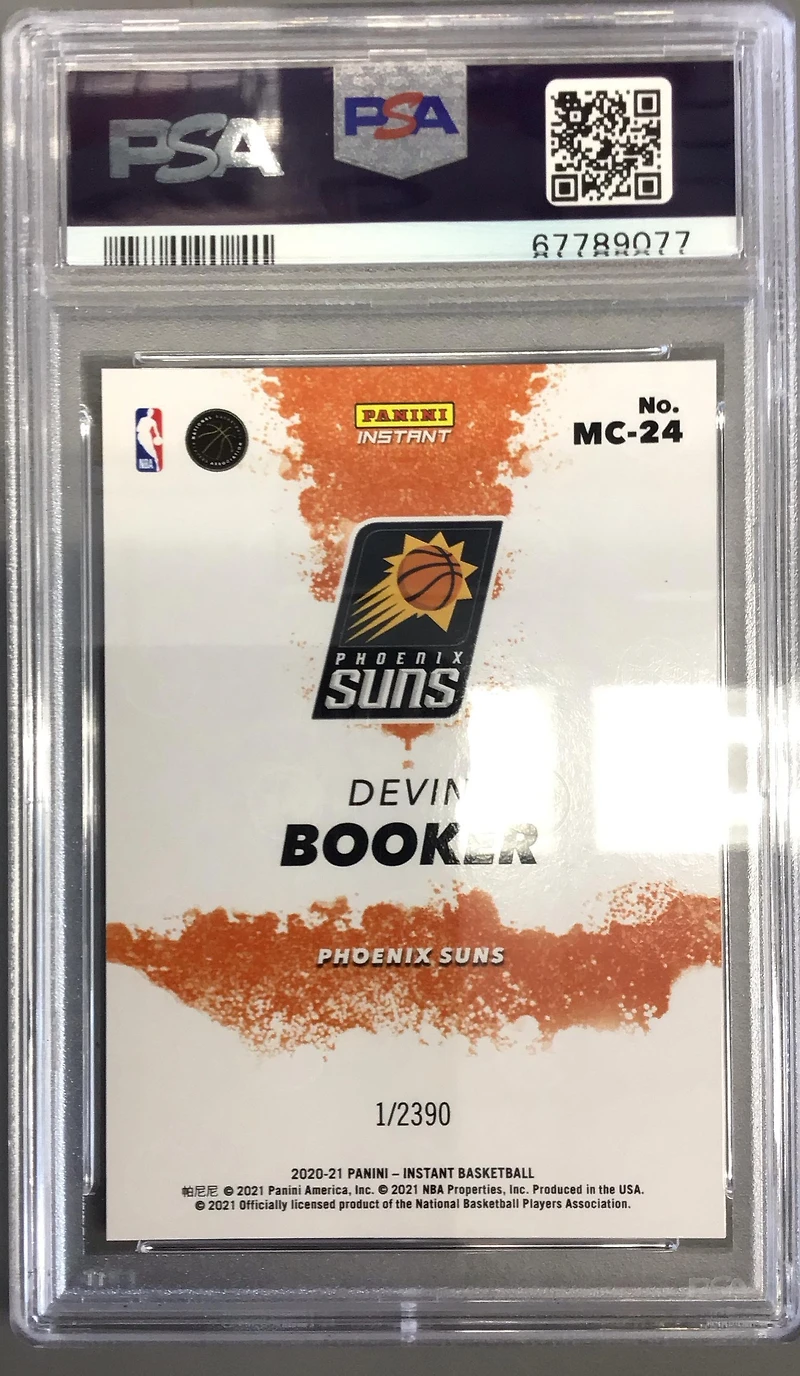 2020 Panini Instant My City Mc24 Devin Booker PSA 10