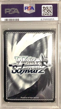 2019 Weiss Schwarz Japanese Fujimi Fantasia Bunko 052 Devilish Smile, Rias Fantasia Bunko Signature PSA 9
