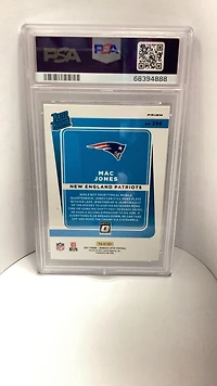 2021 Panini Donruss Optic 206 Mac Jones Holo PSA 10