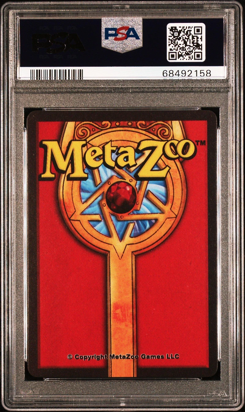 2021 Metazoo Cryptid Nation 18 Babe The Blue Ox-holo 1st Edition-kickstarter PSA 9