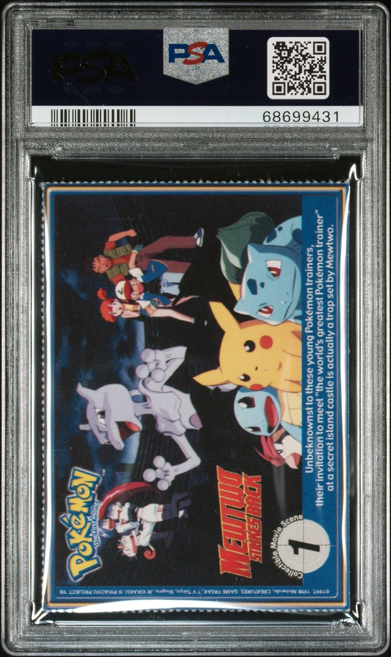 1999 Pokemon Burger King 6 Charizard Perforated PSA