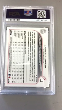 2022 Topps Chrome 19 Lars Nootbaar PSA 10