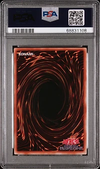 2001 Yu-gi-oh! Japanese Premium Pack 4 P402 Dark Magician PSA