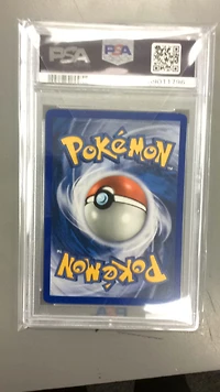 2005 Pokemon Ex Unseen Forces 1 Ampharos-reverse Foil PSA 8