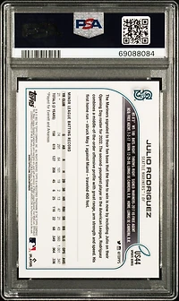 2022 Topps Update Us44 Julio Rodriguez Sp PSA