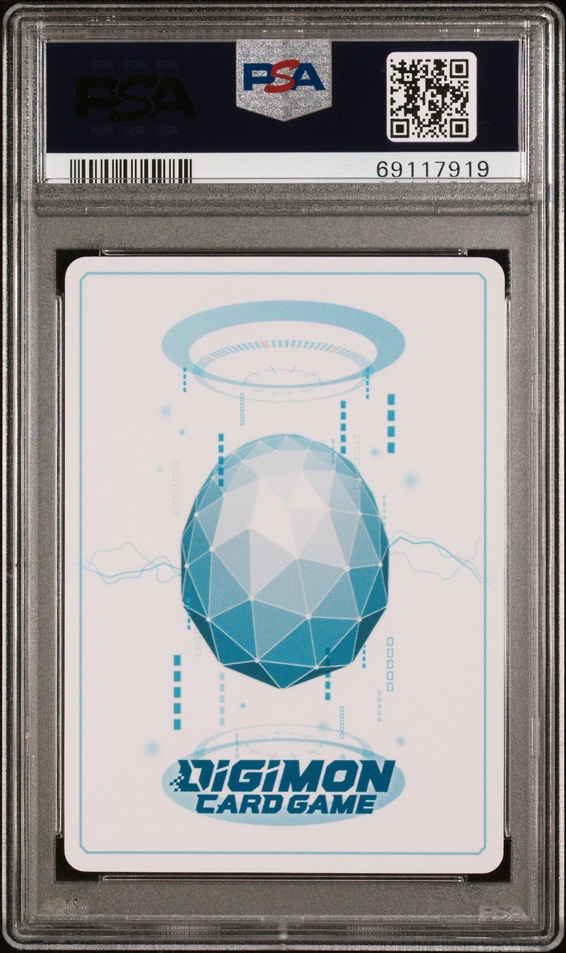 2022 Digimon Promo 004 Argomon Fest Digi-egg Set PSA 9