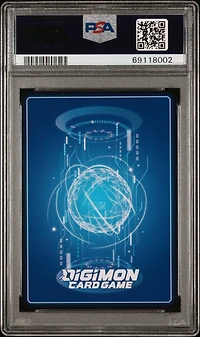 2022 Digimon Booster X Record 111 Alphamon: Ouryuken PSA 8