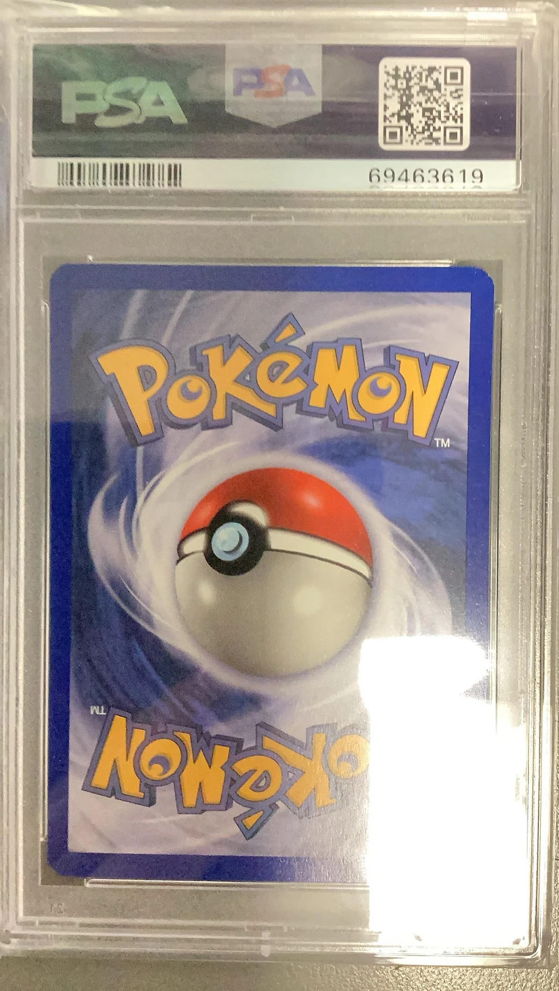 2003 Pokemon Ex Dragon 74 Spoink-reverse Foil PSA 9